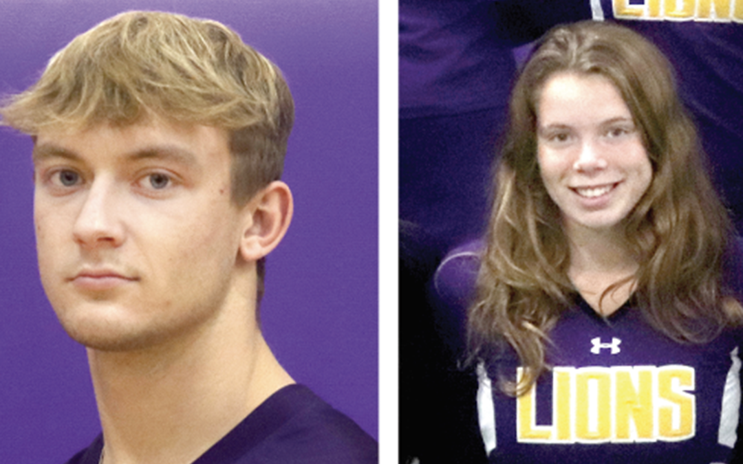 Zach Lutmer and Alexandria Lyman participate in annual Shrine Bowl