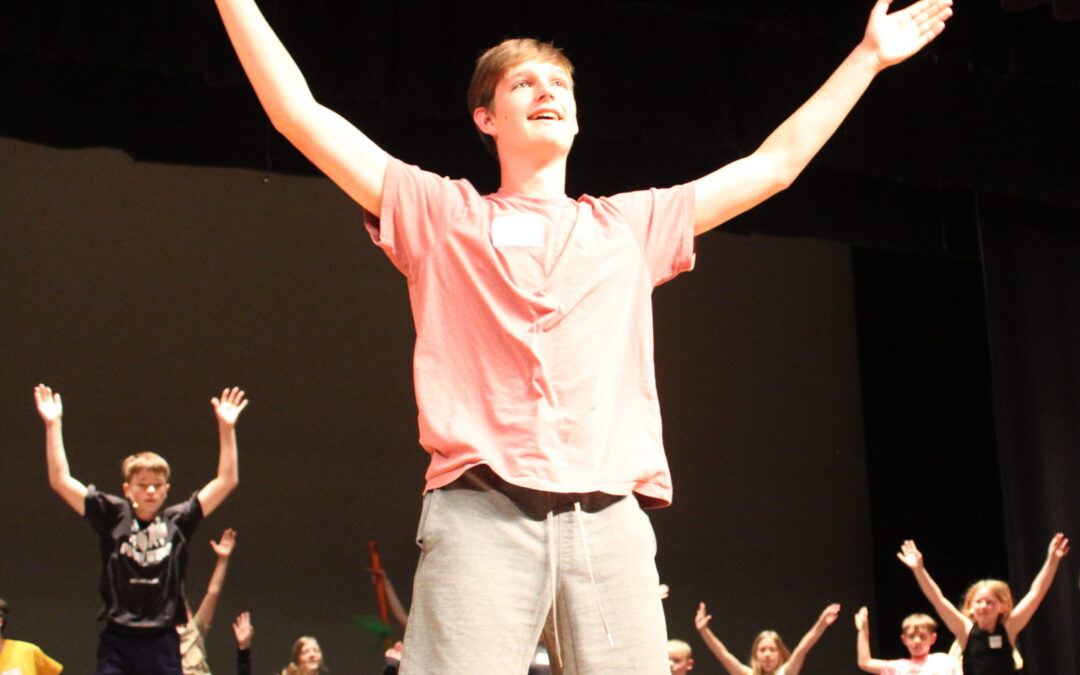 Discovering a new world onstage